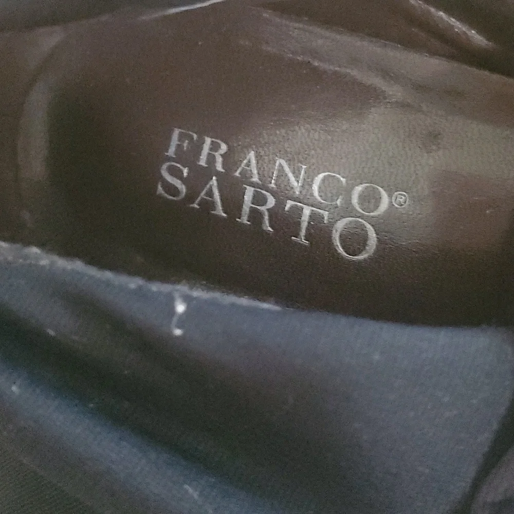 Franco Sarto Tall Suede Boots in Dark Brown